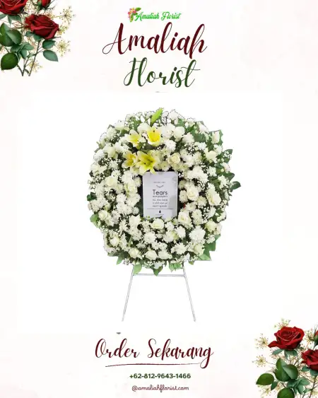 Krans Bunga Duka Adiarsa Barat